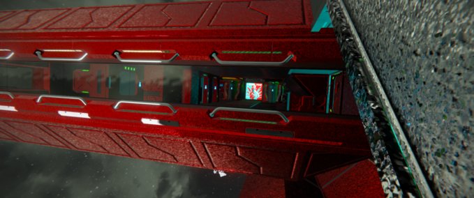 Blueprint Titan Space Frigate.4 Space Engineers mod