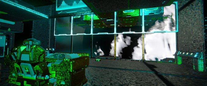Blueprint Titan Space Frigate.7 Space Engineers mod