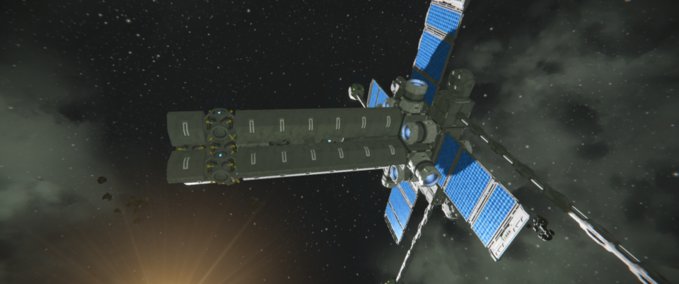 Blueprint Bording ship 1per Space Engineers mod