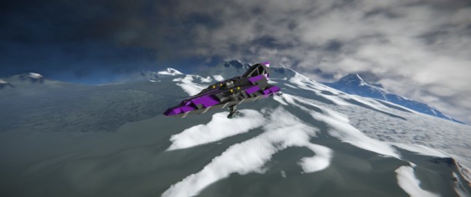 Blueprint UFR Delta-7 Fighter Space Engineers mod