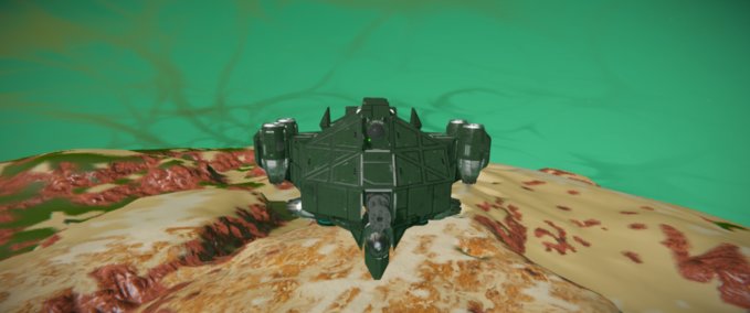 Blueprint Feather fall 1 Space Engineers mod