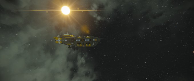 Blueprint Pirate frigate Space Engineers mod