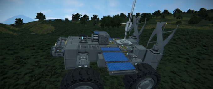 Blueprint Large Ore Scout &amp; Resource Transporter Space Engineers mod
