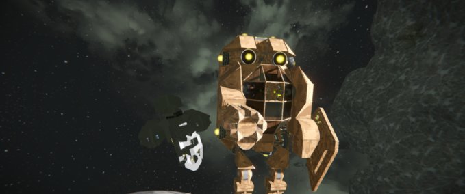 Blueprint Mech Mk. 1 Space Engineers mod
