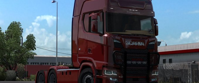 Trucks SCANIA S520 V8 Siyah Holland [1.38.x] Eurotruck Simulator mod