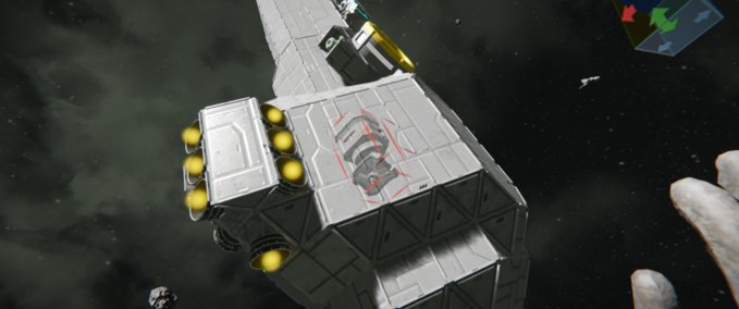 Blueprint small fighter Space Engineers mod