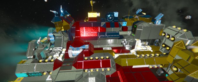 Blueprint Titan Space Frigate14 Space Engineers mod
