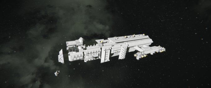 Blueprint Dreadnaught hydro Space Engineers mod