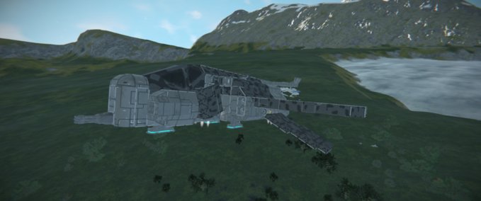 Blueprint Uss Earless Space Engineers mod