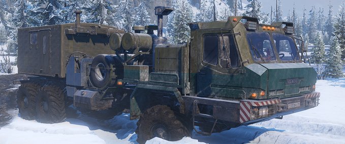 Other Enhanced DAN 96320 "Sandworm" M181 SnowRunner mod