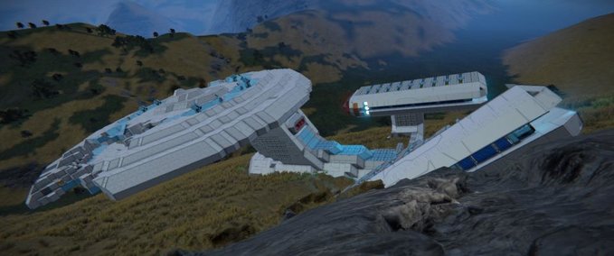 World Star Trek Ship Wrecked Space Engineers mod