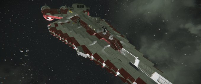 Blueprint Arquitens Light Cruiser Weaponized V2 Space Engineers mod