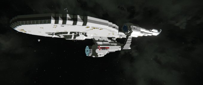 Blueprint Kelvin Timeline U.S.S. Enterprise Space Engineers mod