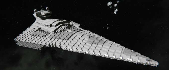 Blueprint S.WARS Victory Class Star Destroyer Space Engineers mod