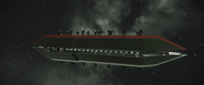 Blueprint Vindicator Battleship Space Engineers mod
