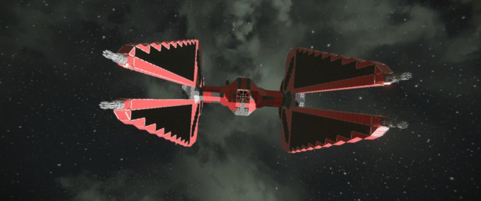 Blueprint First Order TIE Baron Space Engineers mod