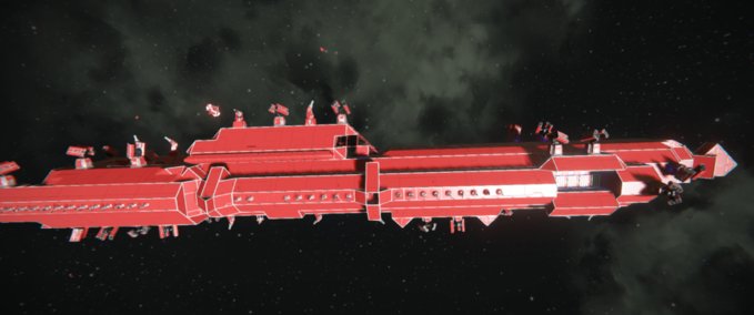 Blueprint FEDF Command Battle Cruiser Space Engineers mod