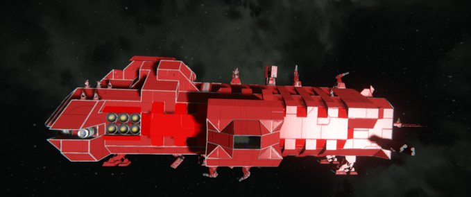 Blueprint Fedf Frigate Space Engineers mod