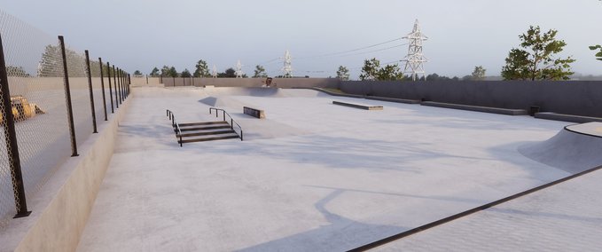 Map Largo Skatepark Skater XL mod