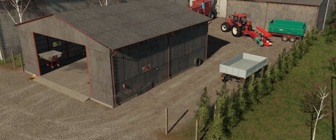 Gebäude Metal Shed Landwirtschafts Simulator mod