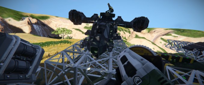 Blueprint Falcon Space Engineers mod