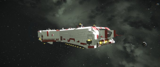 Blueprint UNS White Leviathan Space Engineers mod