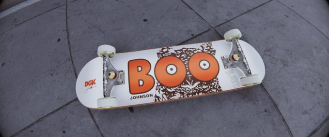 Uncategorized DGK Boo Johnson Boobies Deck/Grip Skater XL mod
