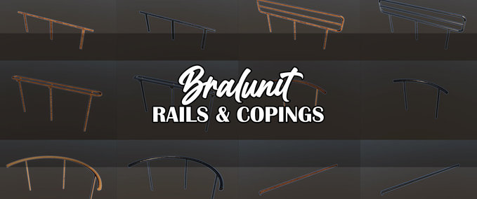 Map XXL Map Editor DLC - Bralunit RailsnCopings Skater XL mod