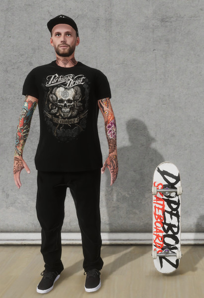 Skater XL: Metalcore Shirt Pack v 1.0 Mod für Skater XL | modhoster.com