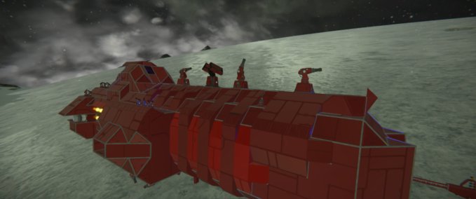 Blueprint FEDF Frigate Space Engineers mod