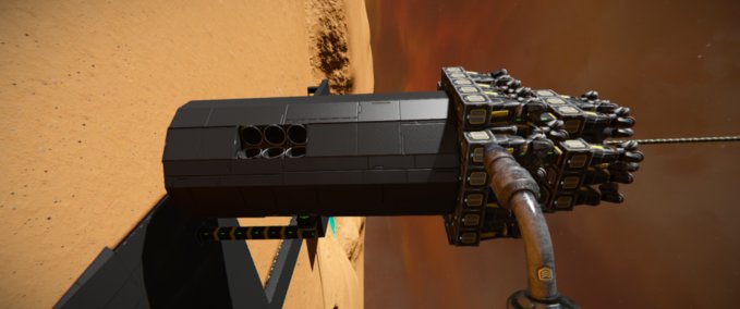 Blueprint S7S Large mining ship S7S Space Engineers mod