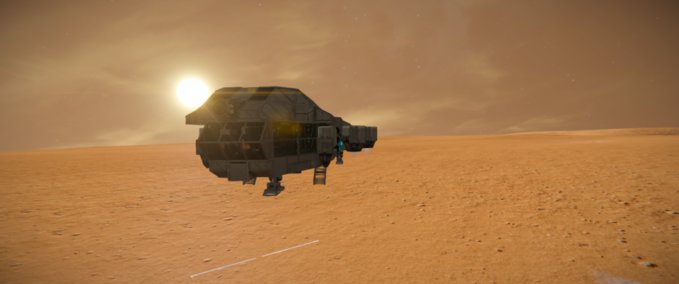 Blueprint Seraph BaseShip Atmo+Hydro Space Engineers mod