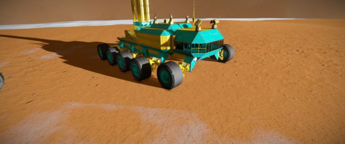 Blueprint Rover Base &amp; Drill Rig Seraph Space Engineers mod