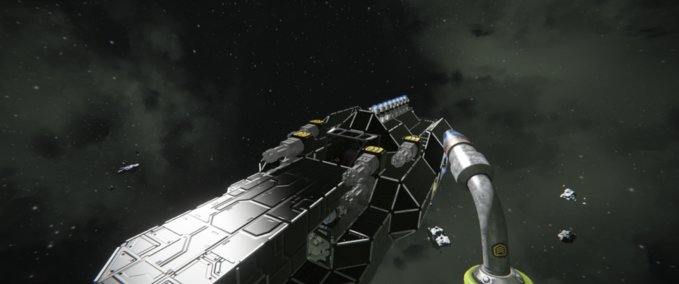 Blueprint Long range Fighter Space Engineers mod