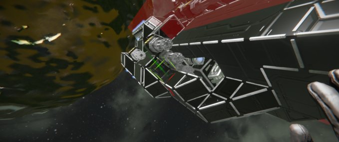 Blueprint Short range Fighter_12 Space Engineers mod