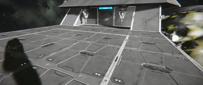 Blueprint Mako class destroyer Space Engineers mod