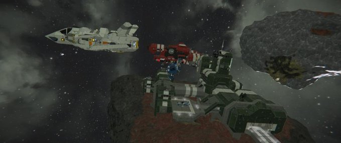 World Green Station 2020-09-23 22:35 Space Engineers mod