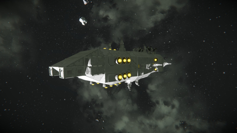 Space Engineers: Saber Class Corvette Mk 2 V 1.0 Blueprint, Ship, Large 