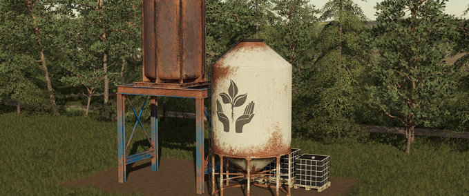 Platzierbare Objekte Placeable Refill Tanks Landwirtschafts Simulator mod