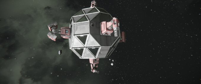 Blueprint Defense Pod Space Engineers mod