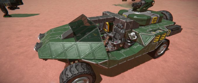 Blueprint Warthog heavy Space Engineers mod