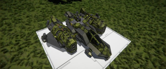 Blueprint Bombardier Space Engineers mod