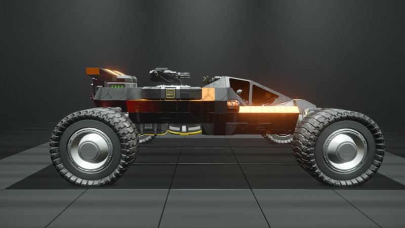 Space Engineers: ISL - Caiman-RO 122 Light Armed Vehicle v 1.0 ...