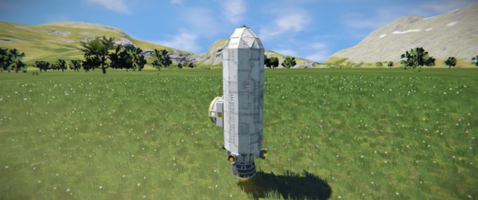 Blueprint Cruise missile Space Engineers mod