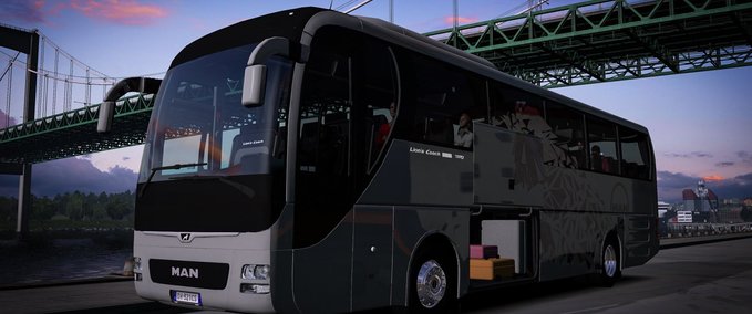 Trucks MAN Lion’s Coach [1.38.x] Eurotruck Simulator mod