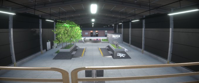 Street La Prece Facility [Map Editor] Skater XL mod