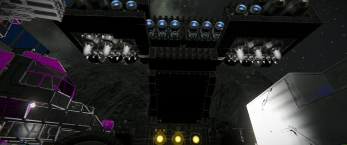 Blueprint Reaper carrier armed Space Engineers mod