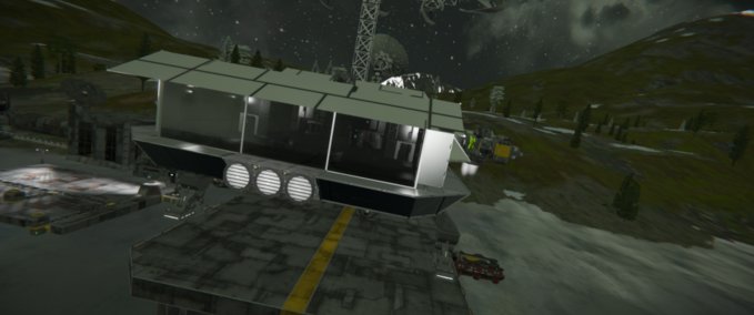 Blueprint F-137 Space Engineers mod