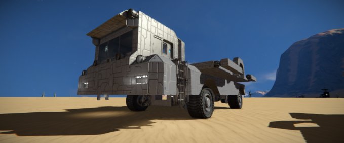 Blueprint Transport Truck V2 (Mit Ladefläche) Space Engineers mod