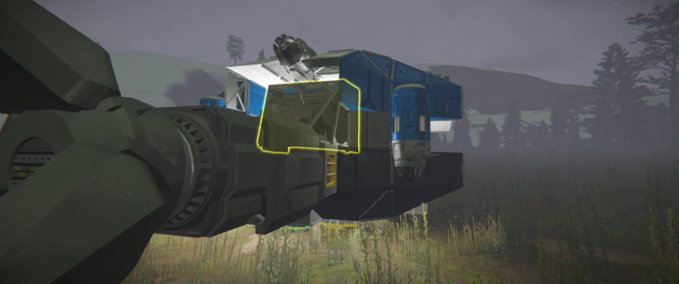 Blueprint Respawn Planet Pod Space Engineers mod